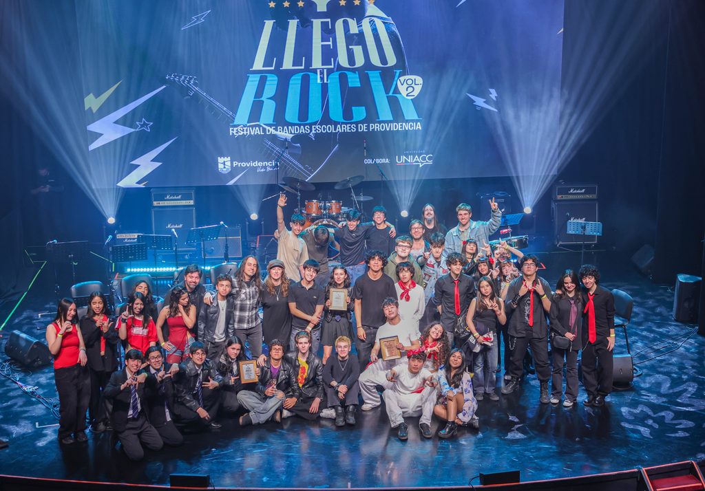 Banda “Sonder” del Liceo Alessandri obtuvo el 1° lugar del Festival “Llegó el Rock”