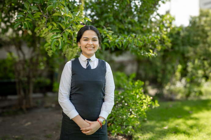 Alumna del Liceo Tajamar fue parte de encuentro HACIA Democracy, organizado por estudiantes de Harvard