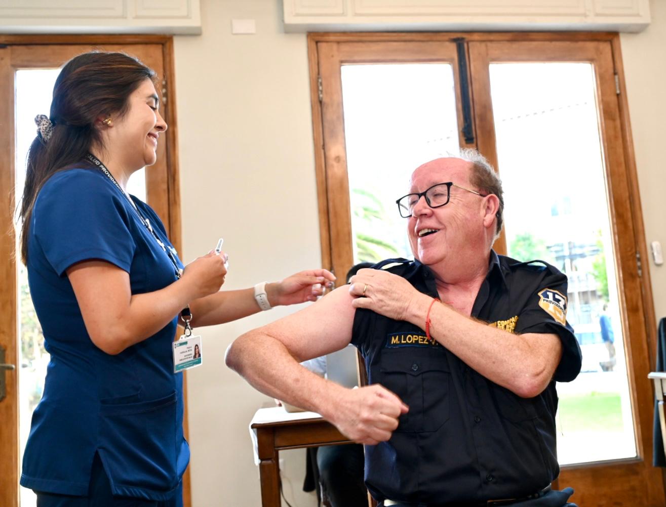 Providencia y MINSAL realizan llamado a vacunarse contra la Influenza