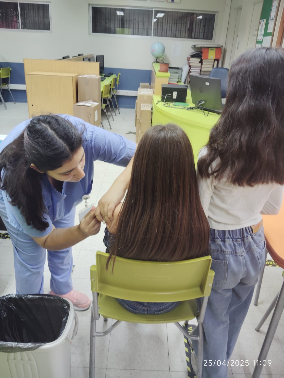 Influenza: Hemos vacunado al 100% de los estudiantes de los establecimientos municipales
