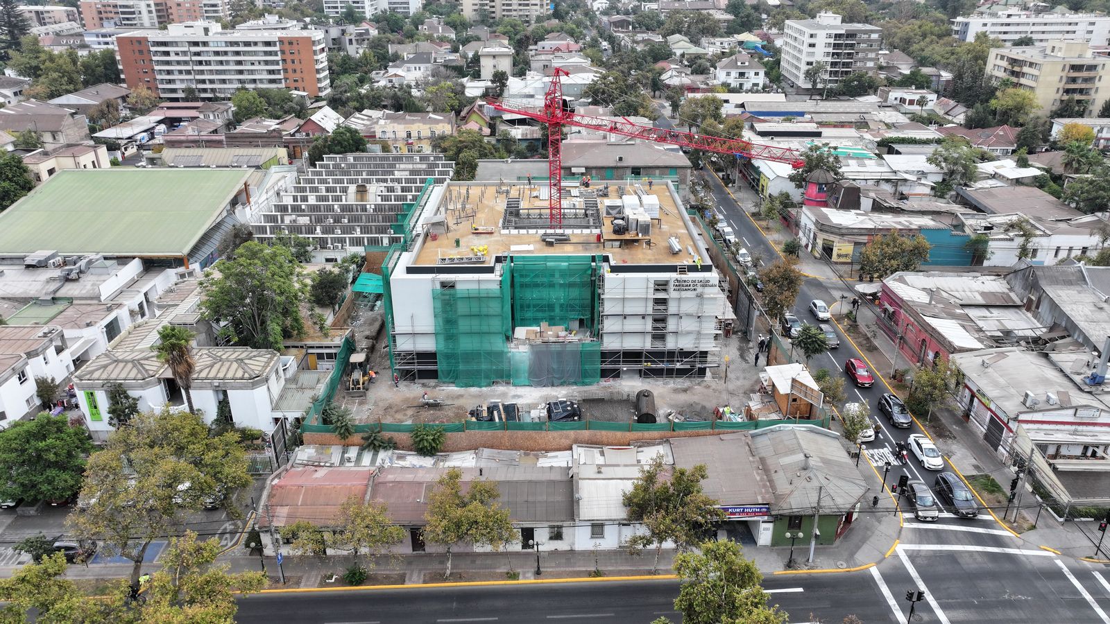 Nuevo CESFAM Dr. Hernán Alessandri lleva un 55% de avance