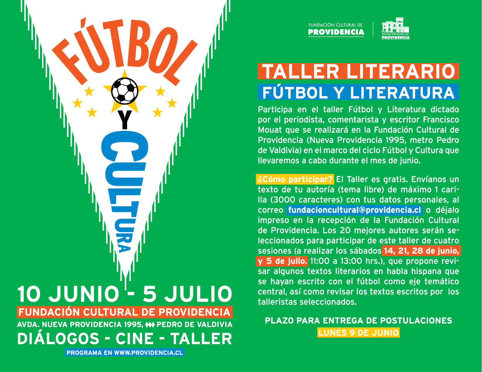 Taller de literatura y fútbol
