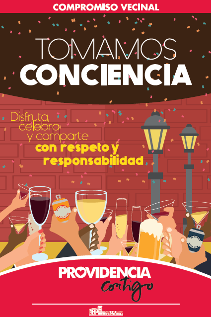 Providencia promueve el consumo responsable de alcohol