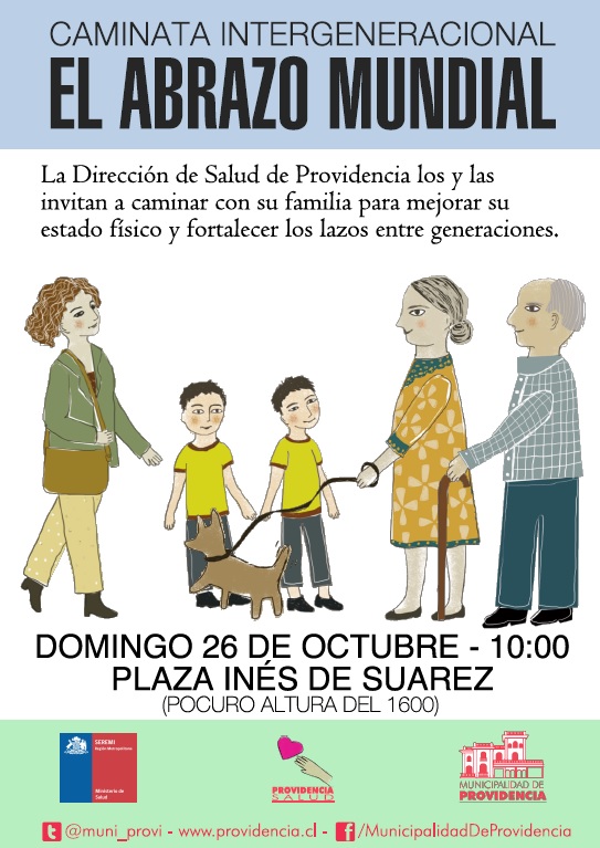 Caminata Intergeneracional en Providencia