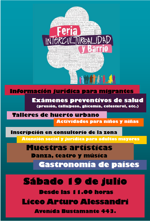 Feria Interculturalidad y Barrio